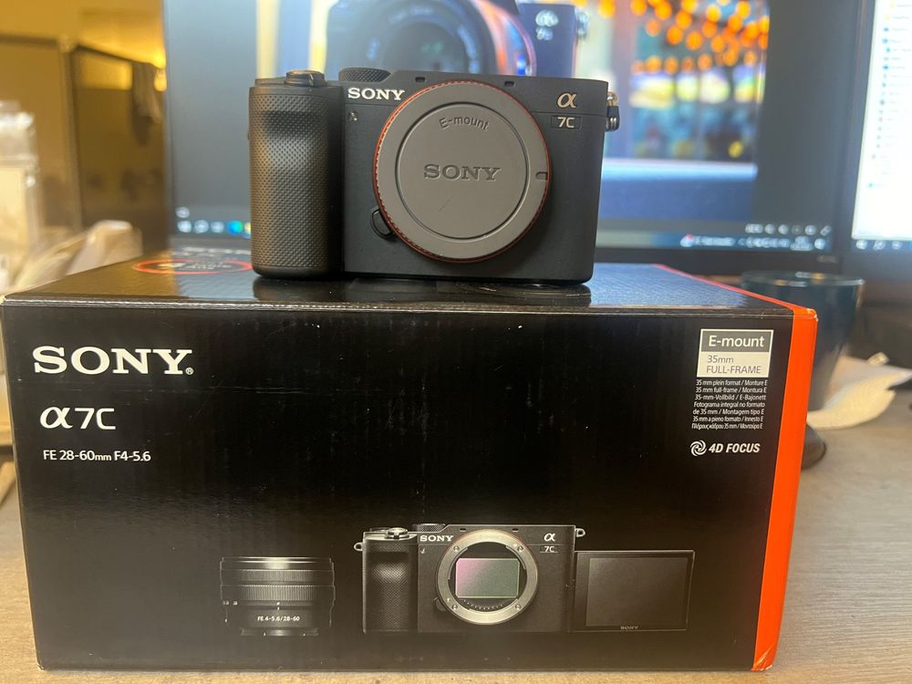 SONY Alpha 7C Kamera + FE 28-60 mm F4-5.6 Kit | Kaufen auf Ricardo