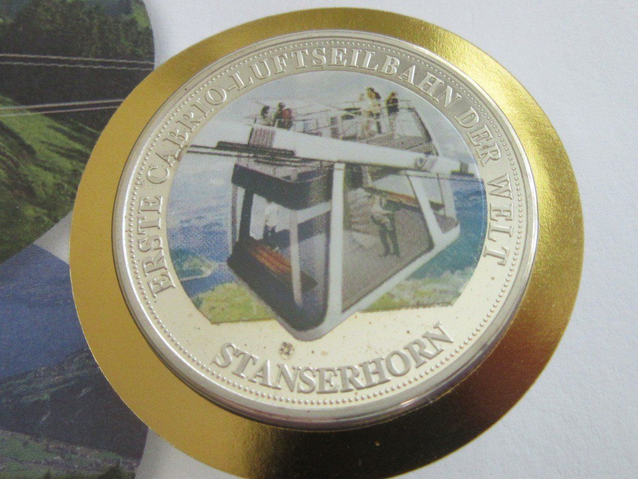 Toutes les monnaies: Numisbrief "ERSTE CABRIO-LUFTSEILBAHN DER WELT" – Neuf (Voir description) à Degersheim par Tforelle 1