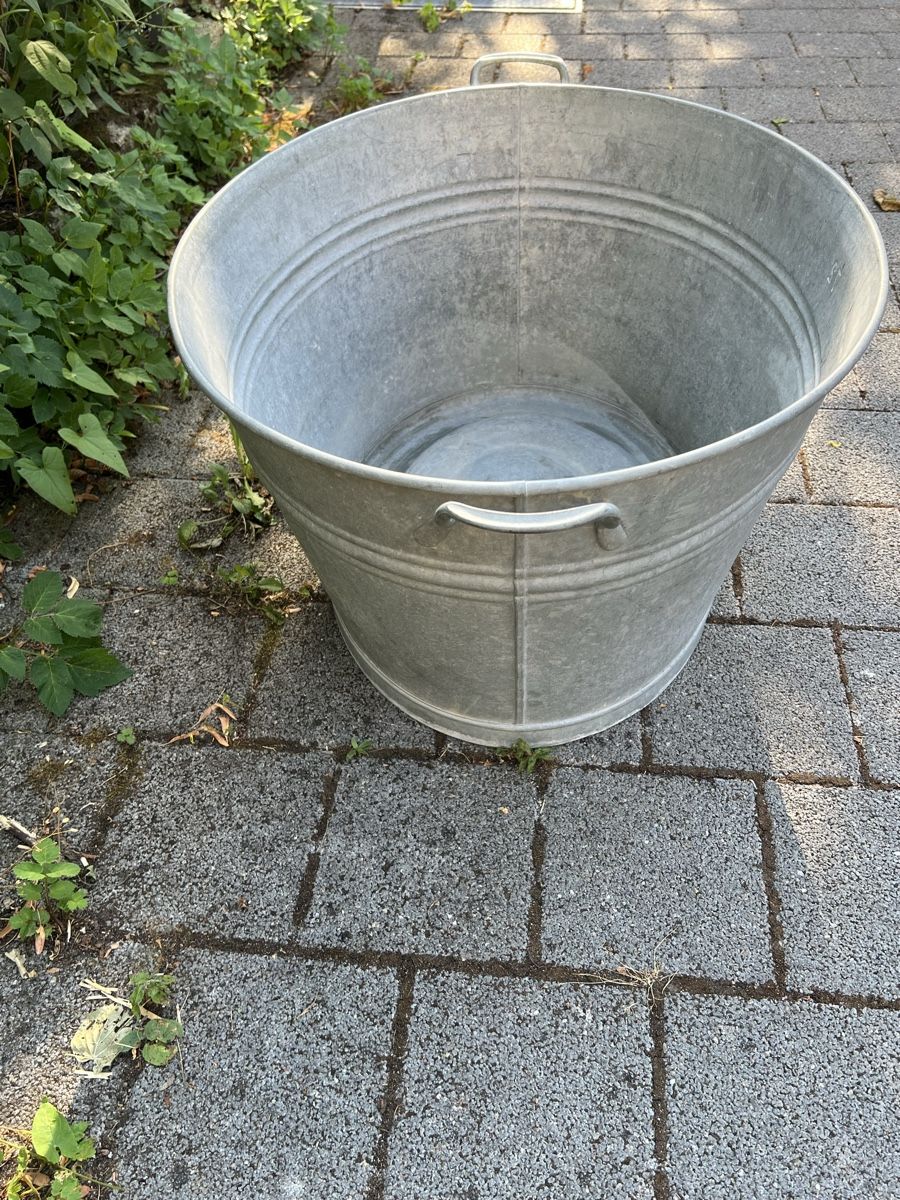 Sonstige Gartendekorationen: Zuber, 72 l, Zink Wanne – Gebraucht aus Aarburg von Annemarie16 1