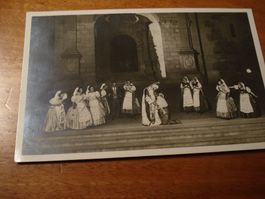 Geistliche Spiele vor der Hofkirche Luzern, 1933, gelaufen