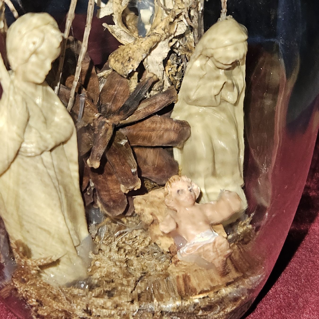 Tutte le decorazioni: Weihnachtskrippe im Glas, handgemacht – Usato da Kriens venduto da gra_fhn7 4