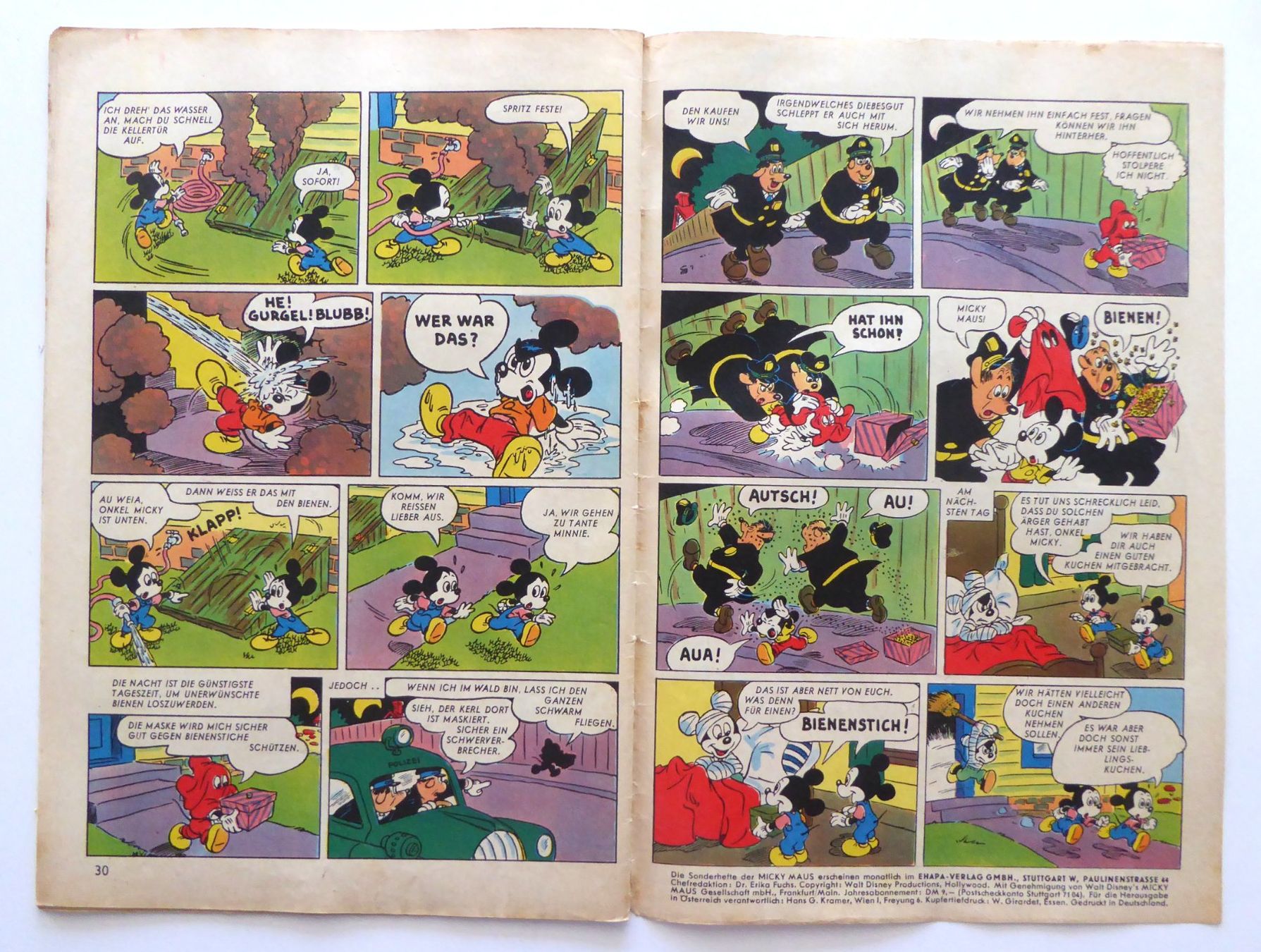 Fumetti: WD Micky Maus 30. Sonderheft September 1955 – Usato da Aesch BL venduto da Kauri1 4