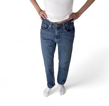 Jeans Straight High Waist