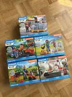 Migros Playmobile alle 5 Sets komplett NEU Migrosmania