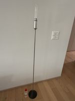 „NEUE“ Outdoor Öl Stehleuchte Edelmetall Glas
