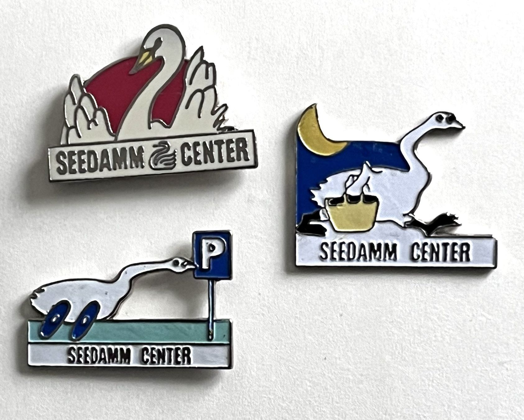 Placchette & Badge: Pin Sammlung Seedamm Center – Usato da Kriens venduto da TSCH1