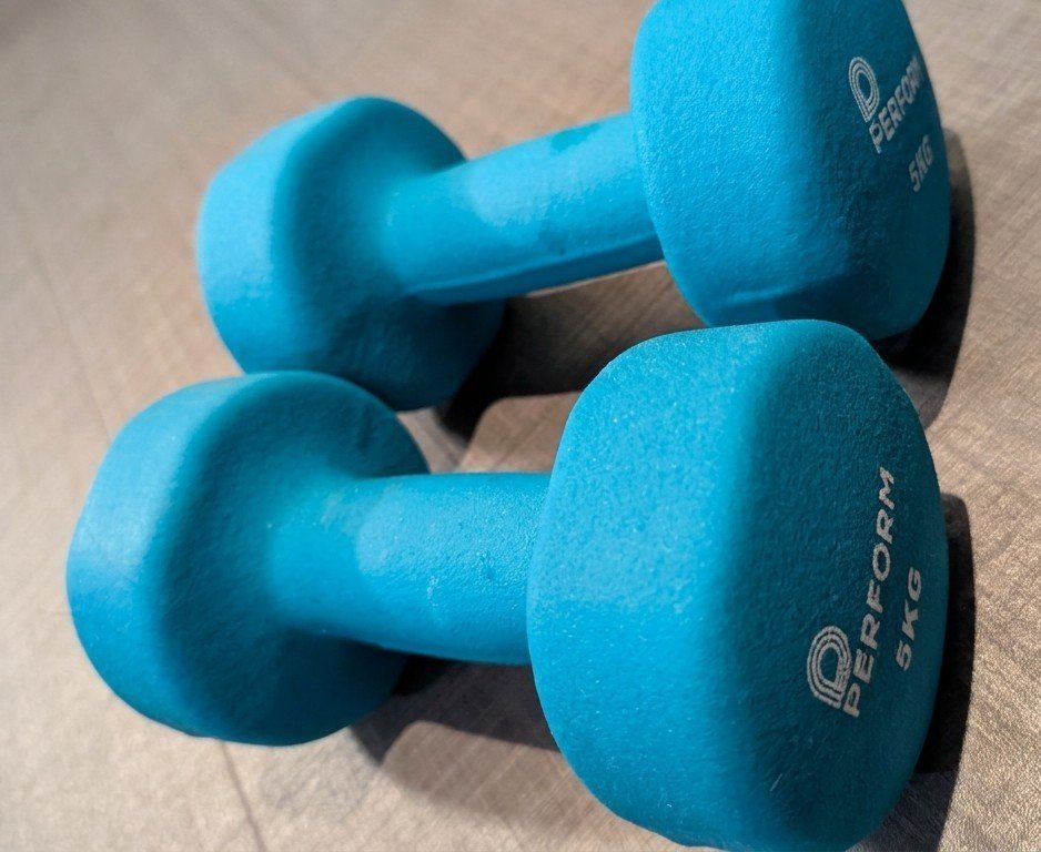 Decathlon Poids & Haltères: dumbbells 5 kg pair – Neuf (Voir description) à Meyrin par att_mgj5 1