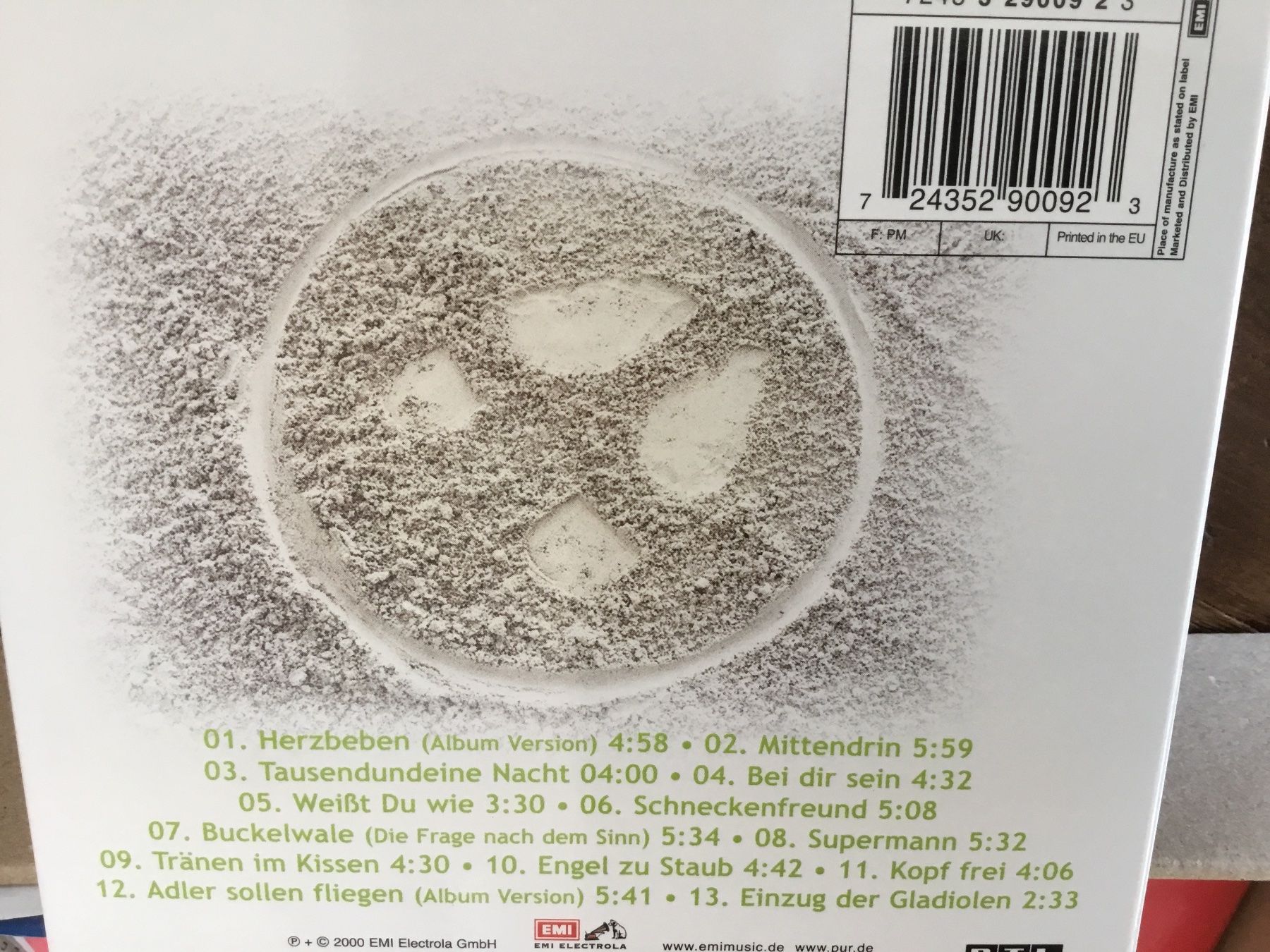 CD: PUR - mittendrin - CD Album – Usato da Thierachern venduto da sweden08 1
