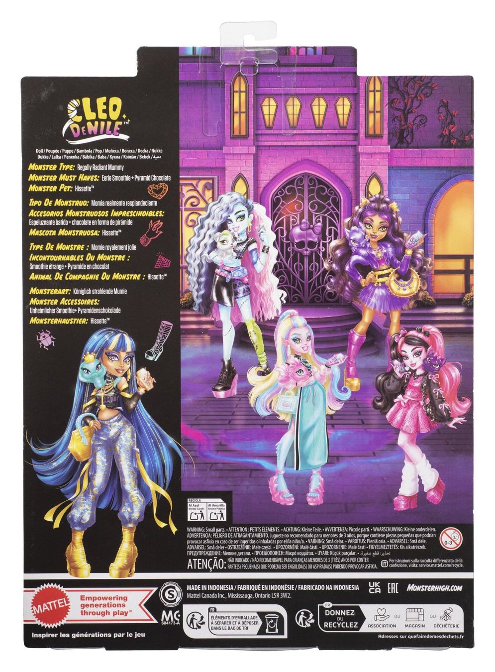Bambole: Monster High poupée Cleo de Nile – Nuovo e nell'imballaggio originale da St-Imier venduto da ATTAKSHOP 2