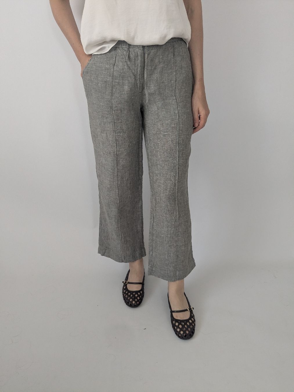 Opus Pantaloni: OPUS Maikito Leinen Hose Grösse 34  – Usato da Rorschach venduto da olg_5qq2