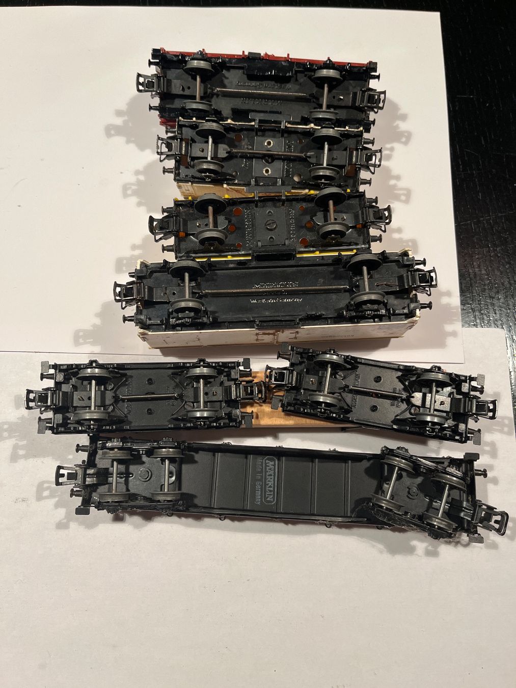 Märklin Modellini di ferrovie: 7 Modellbahnwaggons, Sammlerstueck! – Usato da Spiegel b. Bern venduto da Burdicrew 3