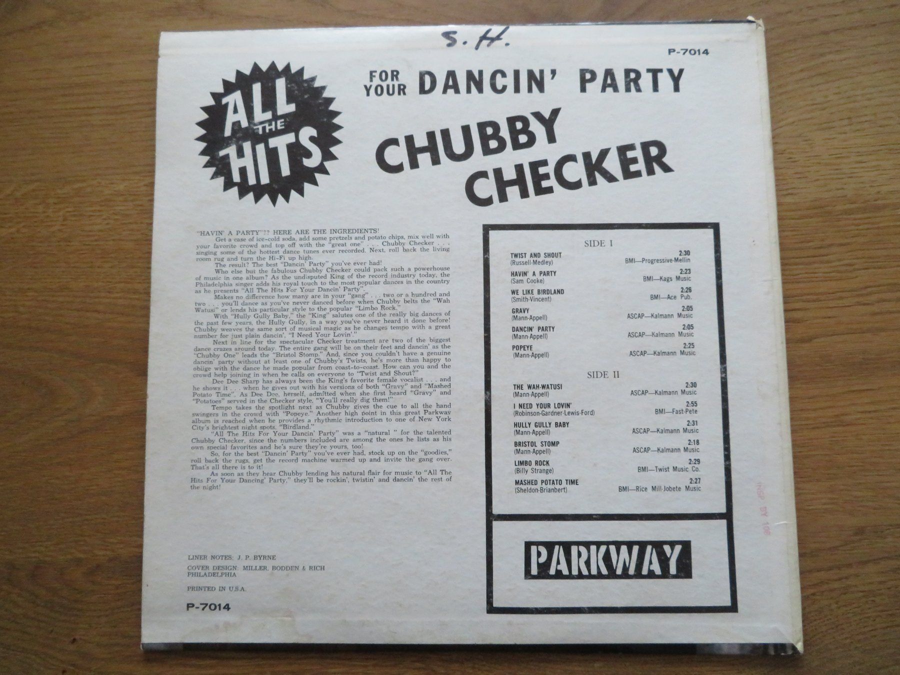 Schallplatten: CHUBBY CHECKER ALL THE HITS – Gebraucht aus Zürich von max_cp5f 2