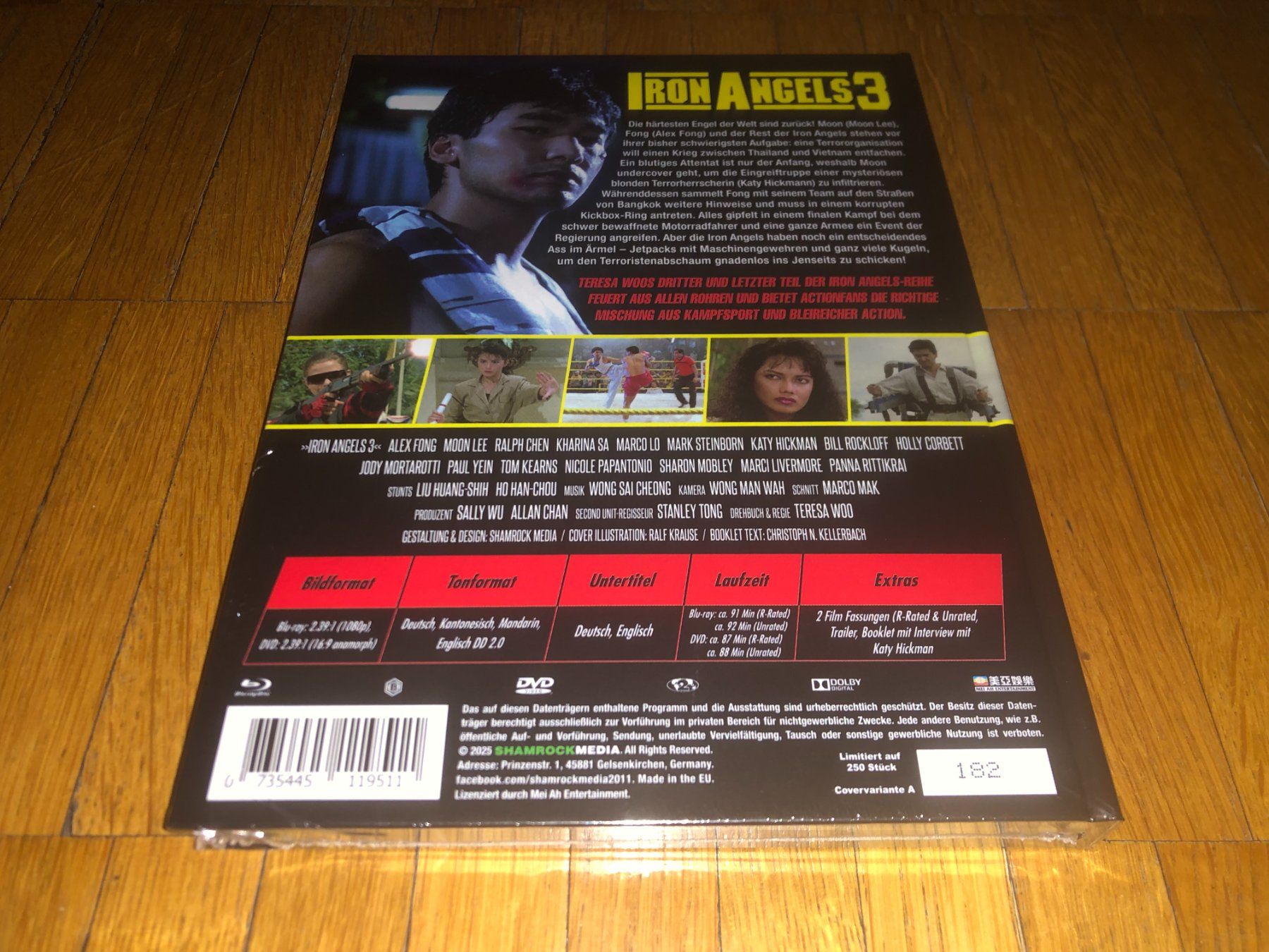 Tutti i DVDs: Iron Angels 3 - MEDIABOOK - A - UNCUT – Nuovo e nell'imballaggio originale da Basel venduto da havsok 1