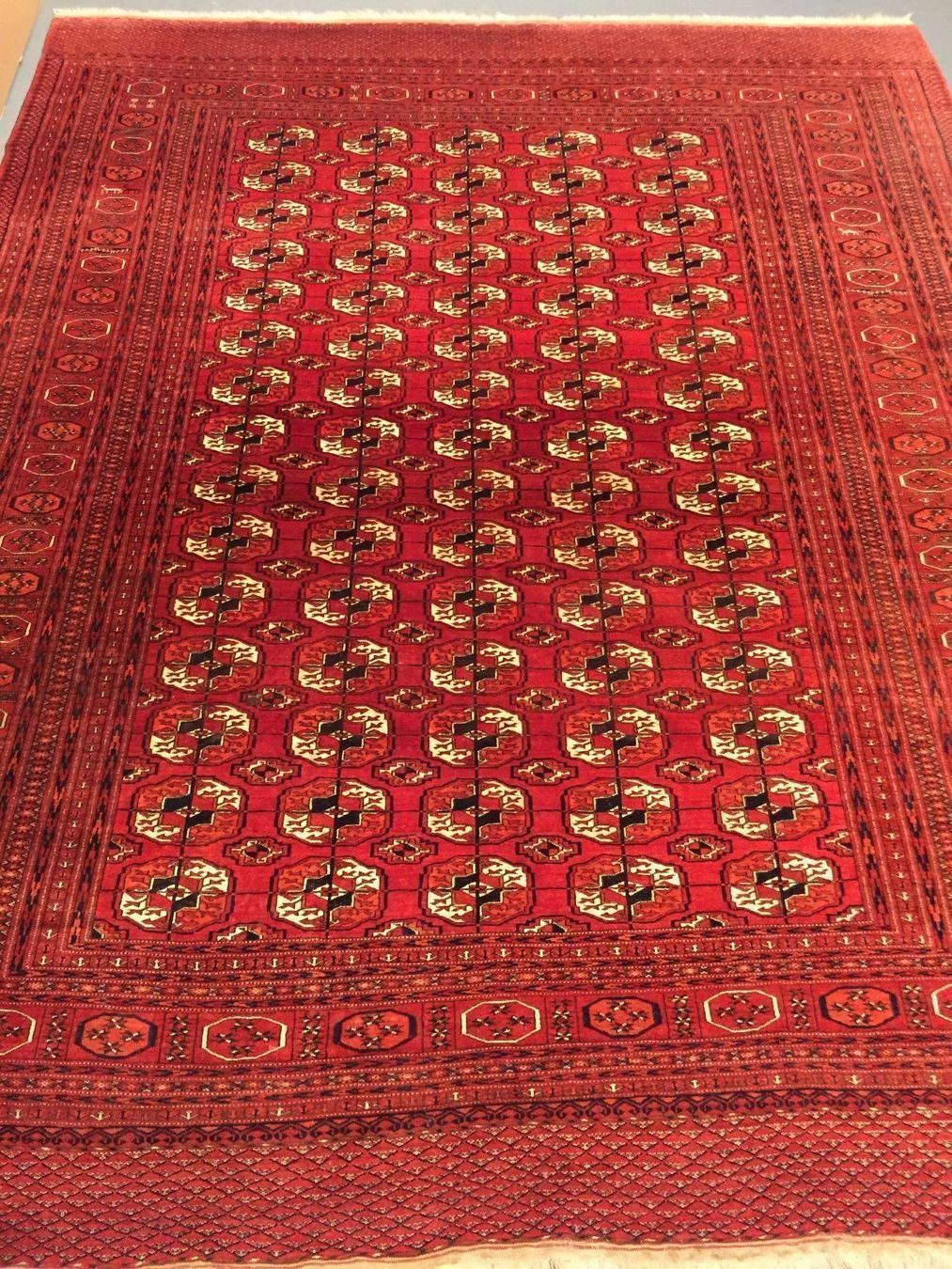 Tappeti: Antik Turkmenischer   Tekke  295x239cm – Usato da Zürich venduto da Artnuvo 6