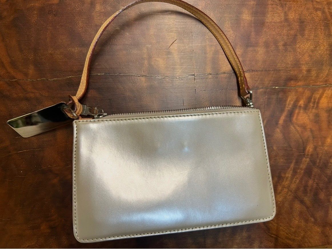 Maison Mollerus Borse da donna: Mollerus Clutch Tasche Beige Lackleder – Nuovo (secondo la descrizione) da Köniz venduto da mimi612 8
