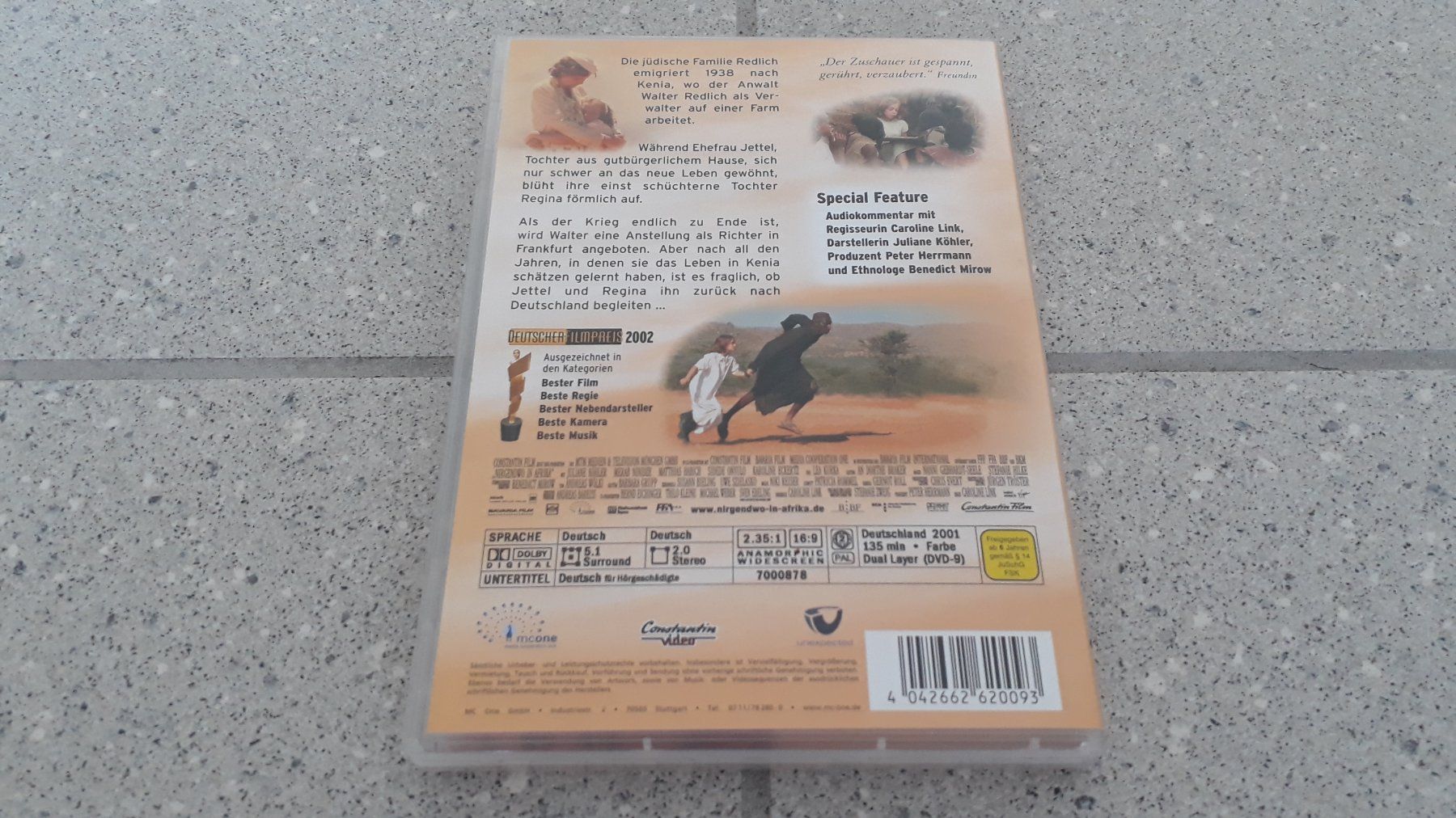 Tutti i DVDs: Nirgendwo in Afrika – Usato da Stäfa venduto da Supertramp73 2