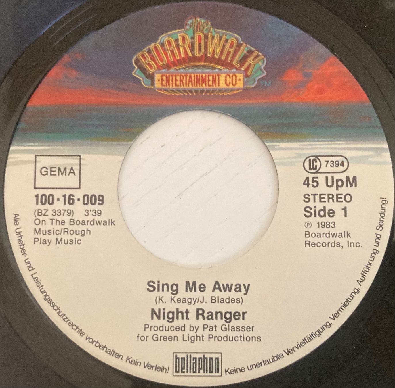 Dischi in vinile: NIGHT RANGER - SING ME AWAY / PLAY ROUGH – Usato da Poliez-Pittet venduto da Newtown-Records 2