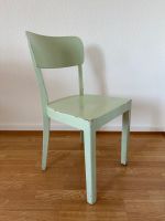 Vintage Stuhl in Mintgrün