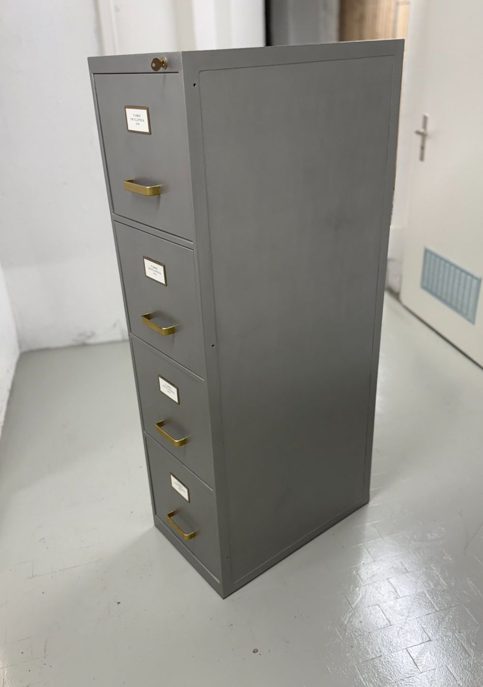 Armadi: Aktenschrank, Schubladenstock, Silber – Usato da St. Gallen venduto da Studio_Industrial 6