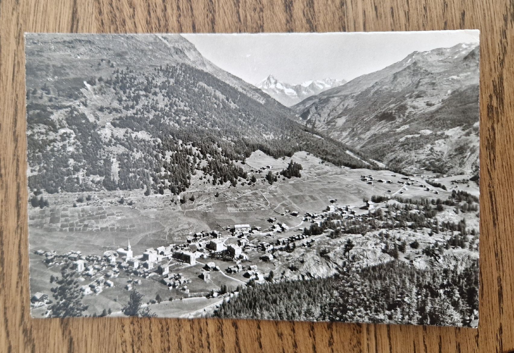 Cartoline postali: Saas-Fee 1952 – Usato da Ebikon venduto da Donar50