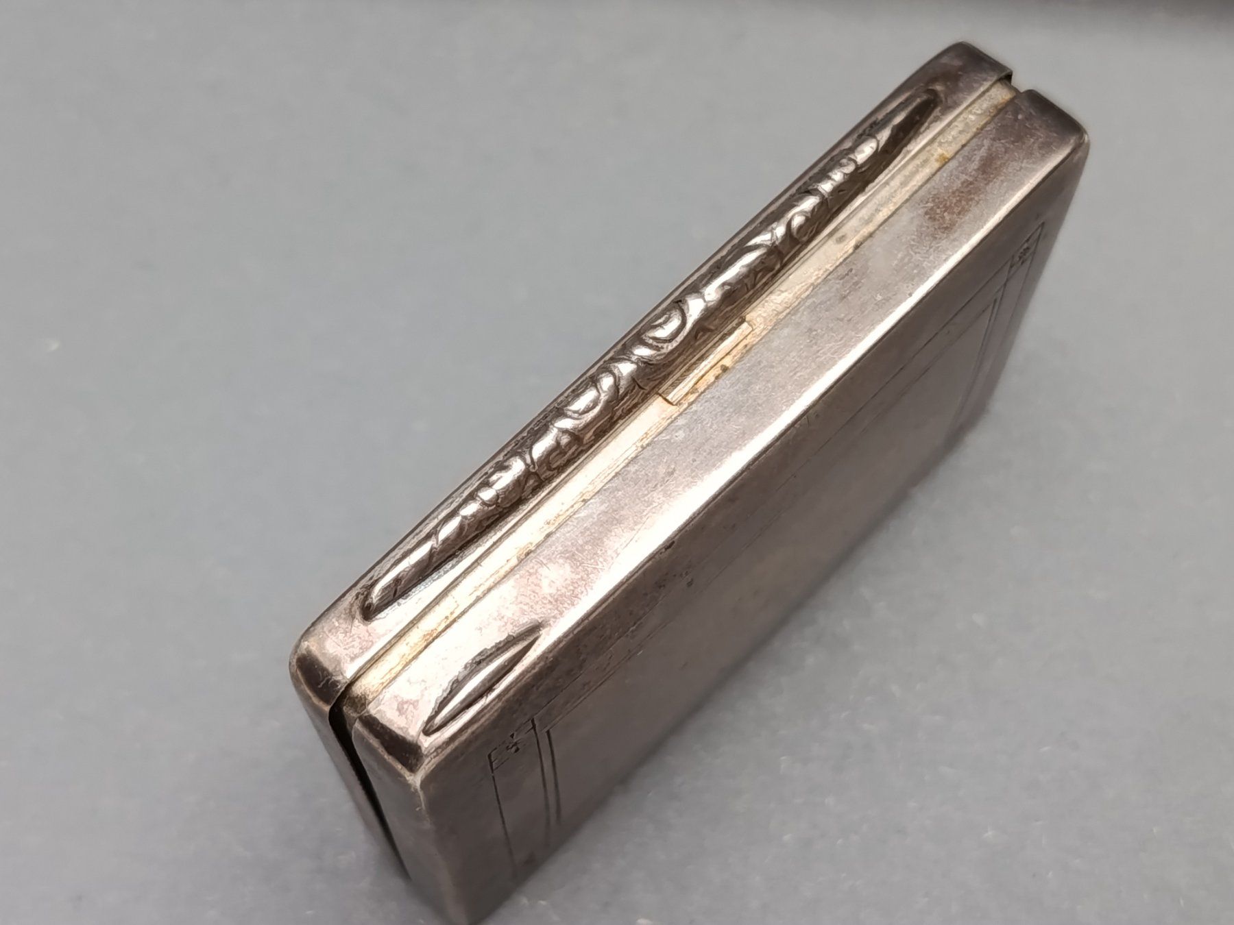 Sonstige Tabakwaren: Antike Dose Silber 800 Zigarettendose Zigarettenetui – Gebraucht aus Riehen von twentymodern 3