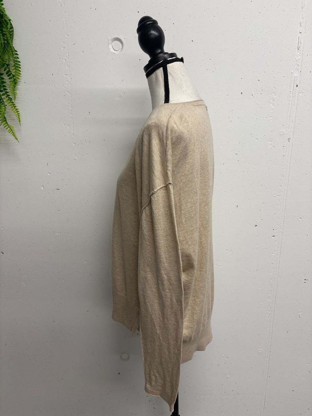 Mos mosh Maglioni & Felpe: Moa Mosh Pullover Kaschmir V-Ausschnitt beige Gr. S – Nuovo (secondo la descrizione) da Regensdorf venduto da sec_l5cr 4
