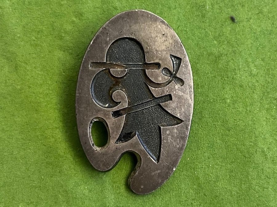 Basler Placchette & Badge: Basel 1949 Schnitzelbank Comite Plakette – Usato da Itingen venduto da Bebbi6569