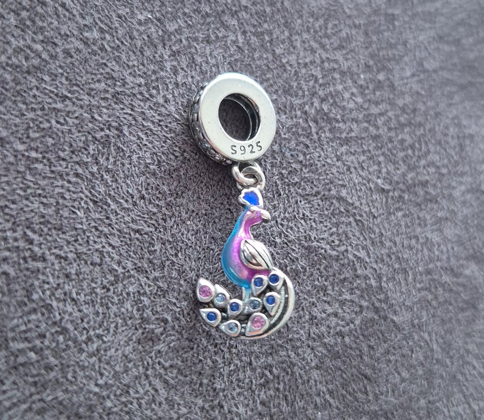 Ciondoli: Charm Pfau +Garantie – Nuovo (secondo la descrizione) da Rotkreuz venduto da Carbone_Bijou-Shop 3