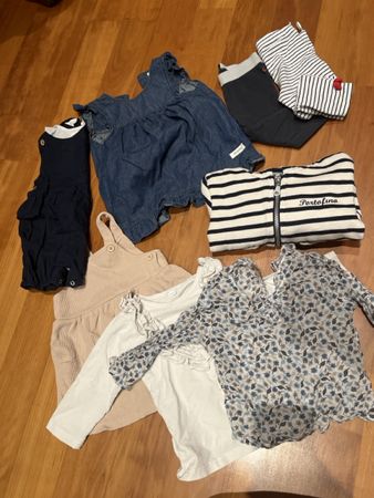 Mädchen Kleiderpaket, Grösse 80, Top Zustand
