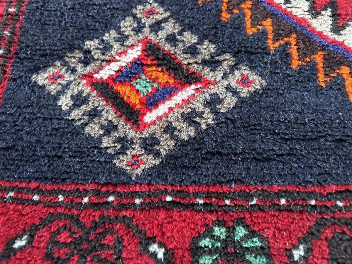Tappeti: Perserteppich, Rot/Schwarz, Orient Teppich Winter Deko! – Usato da Lanzenhäusern venduto da vic63 5