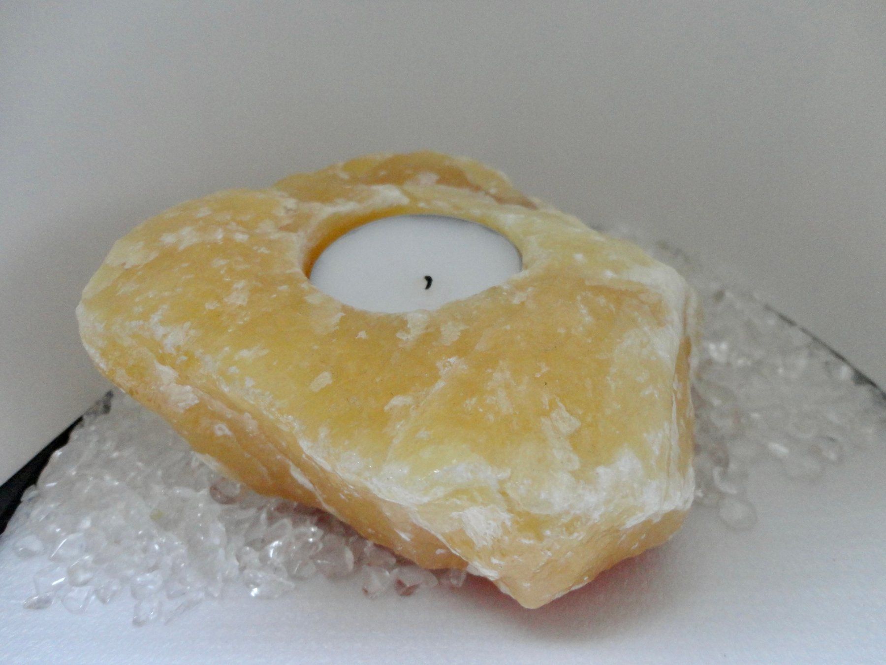 Pietre preziose: Windlicht - Orangen-Calcit – Nuovo (secondo la descrizione) da Biberist venduto da tl-schmuck 2