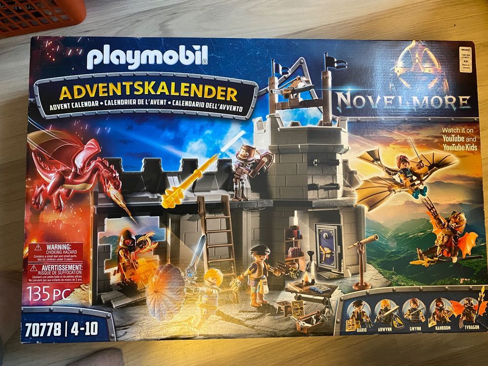 Adventskalender Playmobil Novelmore 70778 Kaufen auf Ricardo