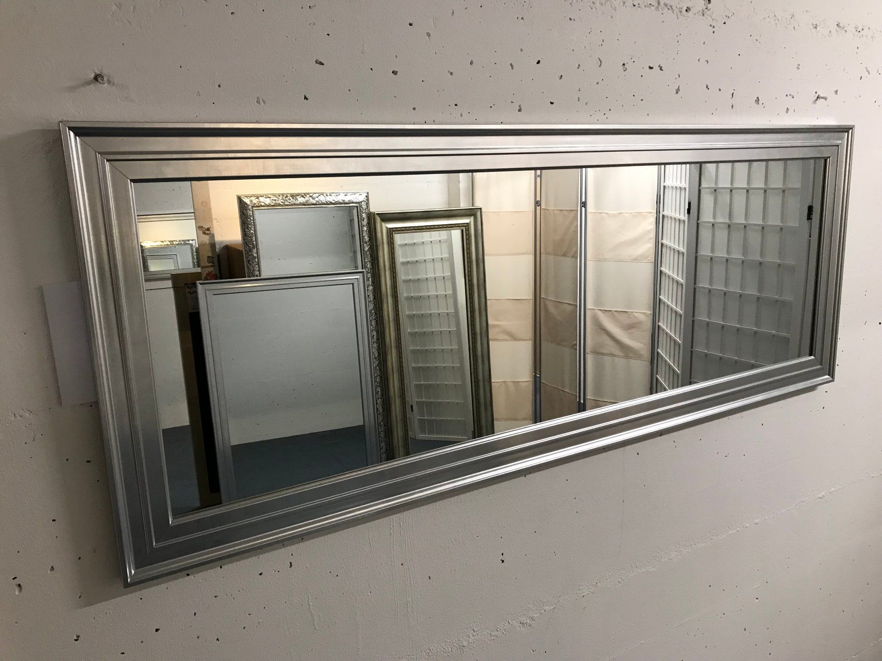 Specchi: Spiegel GRETCHEN Rahmen silber 53 x 143 cm – Nuovo e nell'imballaggio originale da Unterentfelden venduto da moebelrufli 3