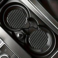 Carbon Getränkehalter Untersetzer Auto Innenausstattung