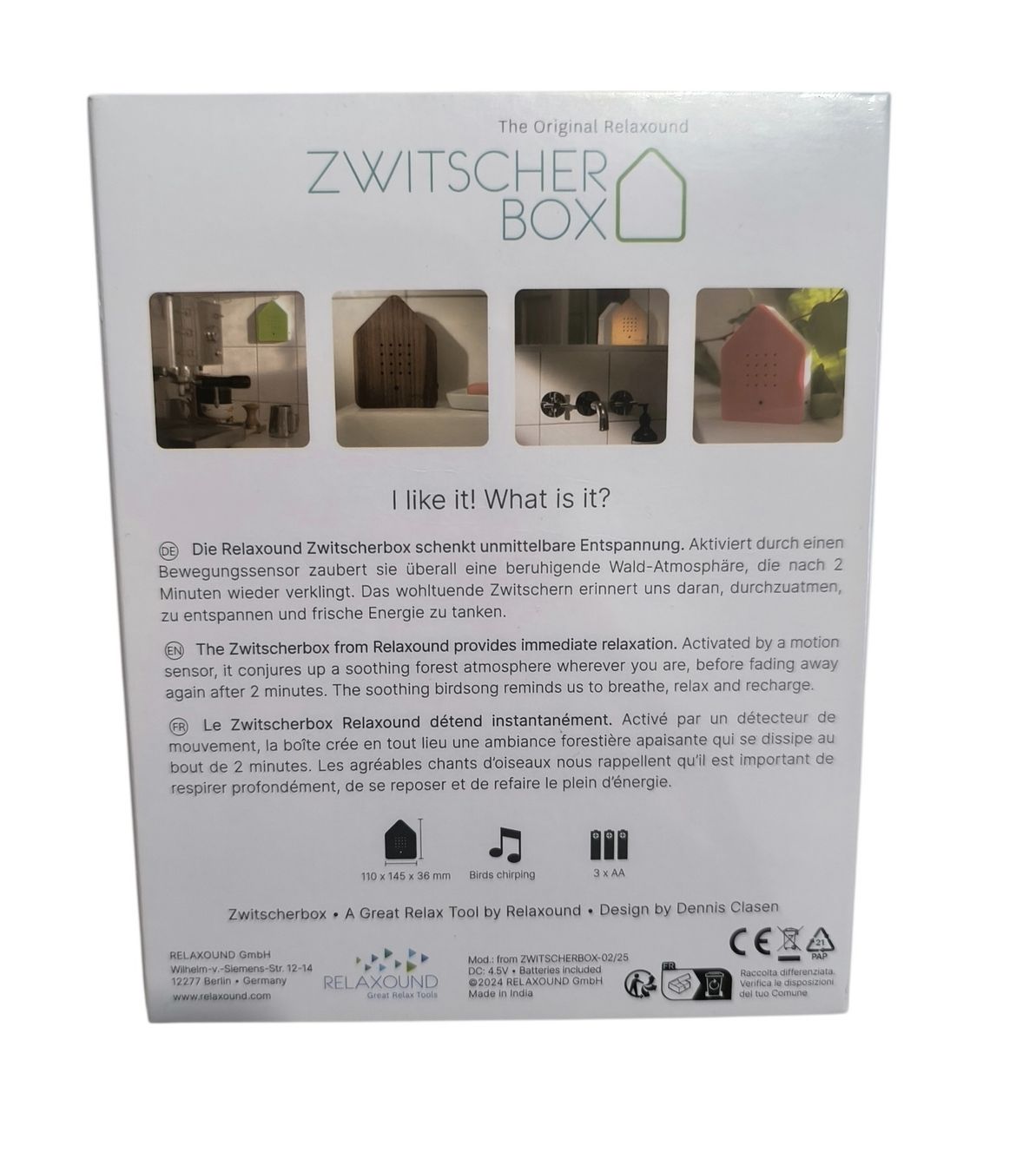 Alle Dekorationen: Zwitscherbox Holz Eiche / Weiss Neu – Neu und originalverpackt aus Gettnau von Immortal_ 1