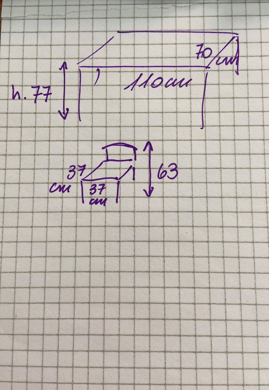 Tischset: Table unique d'échecs + 2 tabourets / hêtre/chêne – Gebraucht aus Gryon von kik_9pqm 5