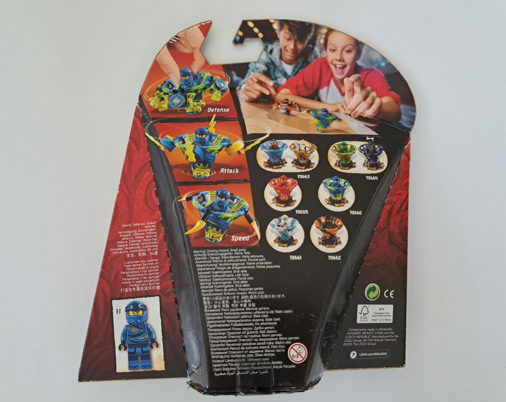 Lego Kit di costruzioni: LEGO Ninjago Jay Spinjitzu 70660 – Usato da Igis venduto da magneto_hg 1