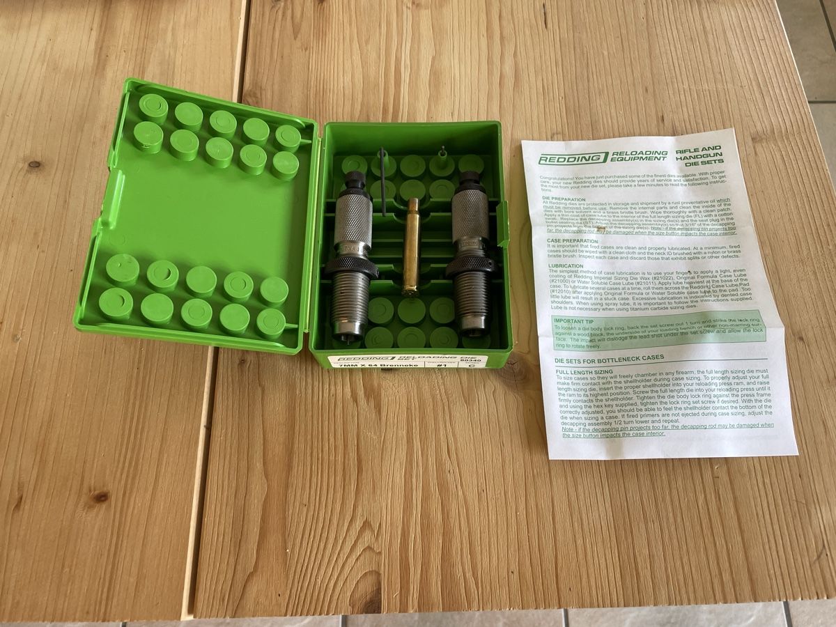 Tous les outils: Redding Reloading Set 7mm X 64 Brenneke neu – Neuf (Voir description) à Kümmertshausen par haikai22 1