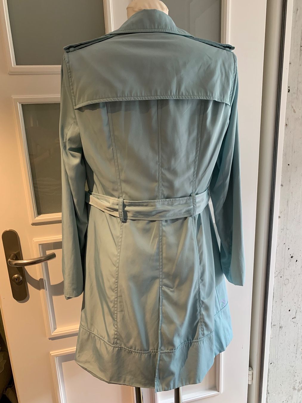 Mäntel: Trench Coat "Zara Basic" Mantel Gr. M/36-38 Leo-Futter – Gebraucht aus Engelburg von mamalanima 2