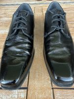 Herren Halbschuhe schwarz Grösse 8 fast Neu