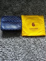 Goyard Toiletry Clutch Bag Blau mit Staubbeutel