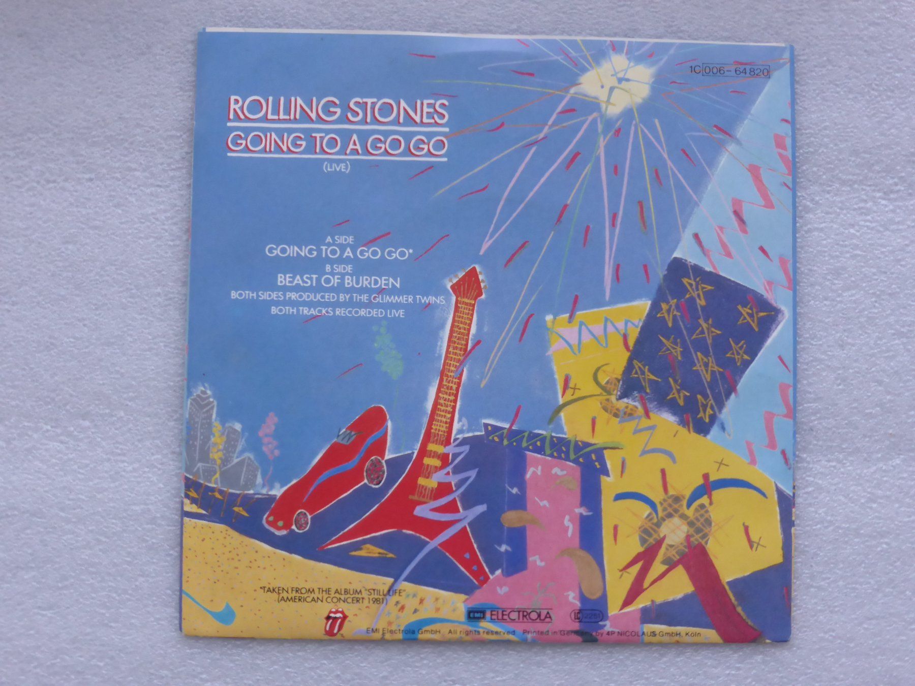 Dischi in vinile: Vinyl Single   THE ROLLING STONES – Usato da Küssnacht am Rigi venduto da Mondkinder 3
