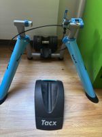 Rollentrainer Tacx blau schwarz gebraucht guter Zustand