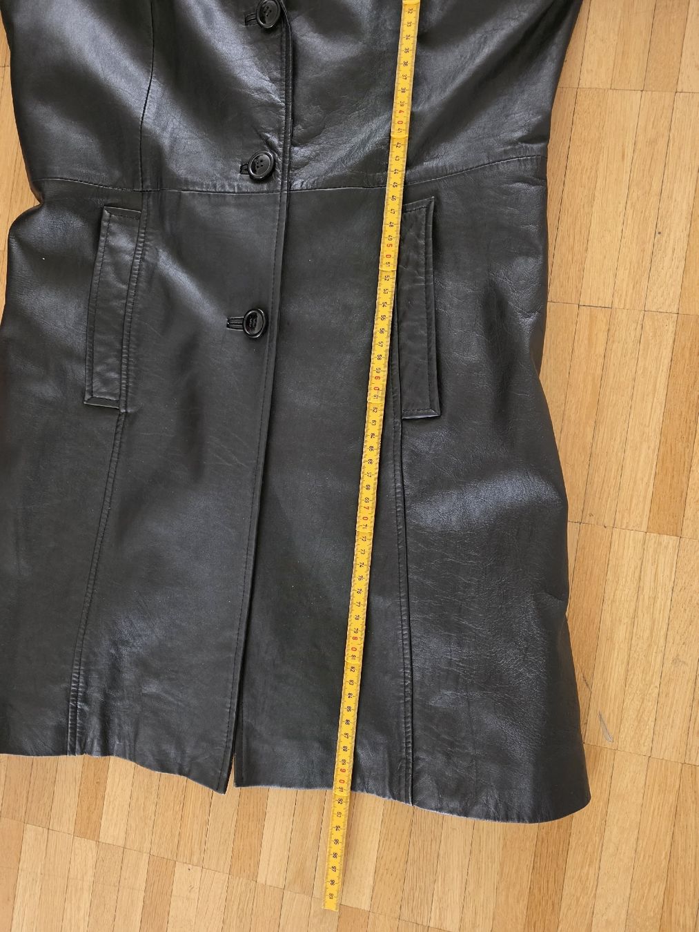Cappotti: Schwarzer Ledermantel Gipsy by Mauritius, Grösse M – Usato da Laufenburg venduto da may_r2st 4