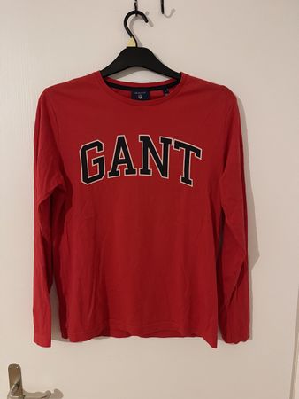 Rotes GANT Langarmshirt, Grösse S - Top Zustand!