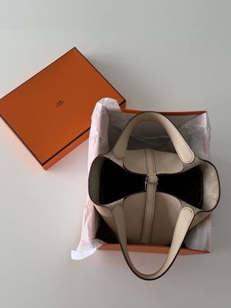 Hermès Picotin 18 nata mit Box  wie neuwertig Full Set