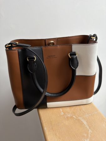 Sac à main Lauren Ralph Lauren tricolore                