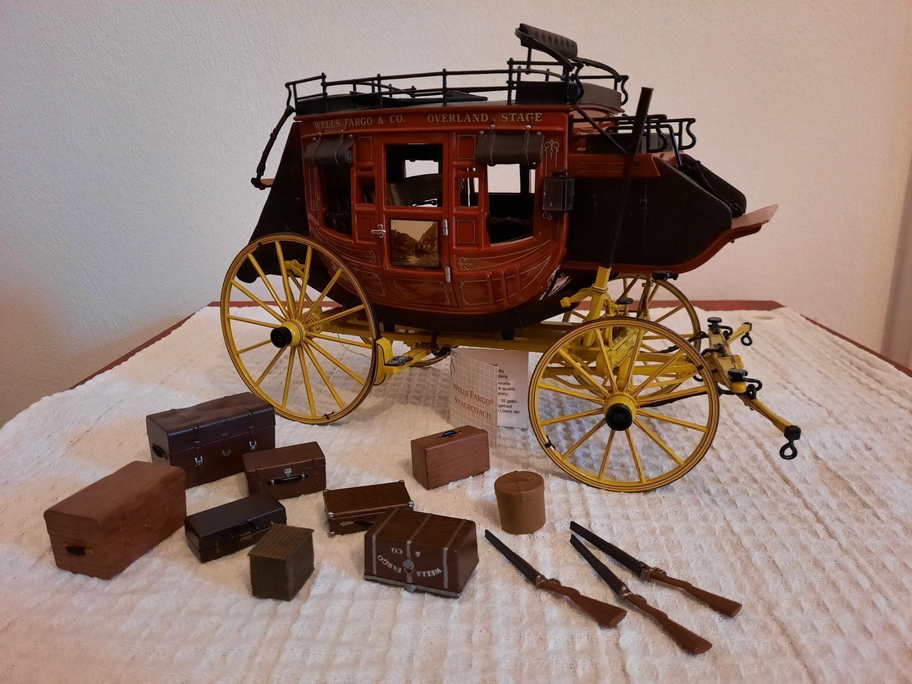 Franklin Mint Kit di modellismo & Modellini statici: Diligence Weles Fargo & Compagny – Usato da Clarens venduto da lucdubois