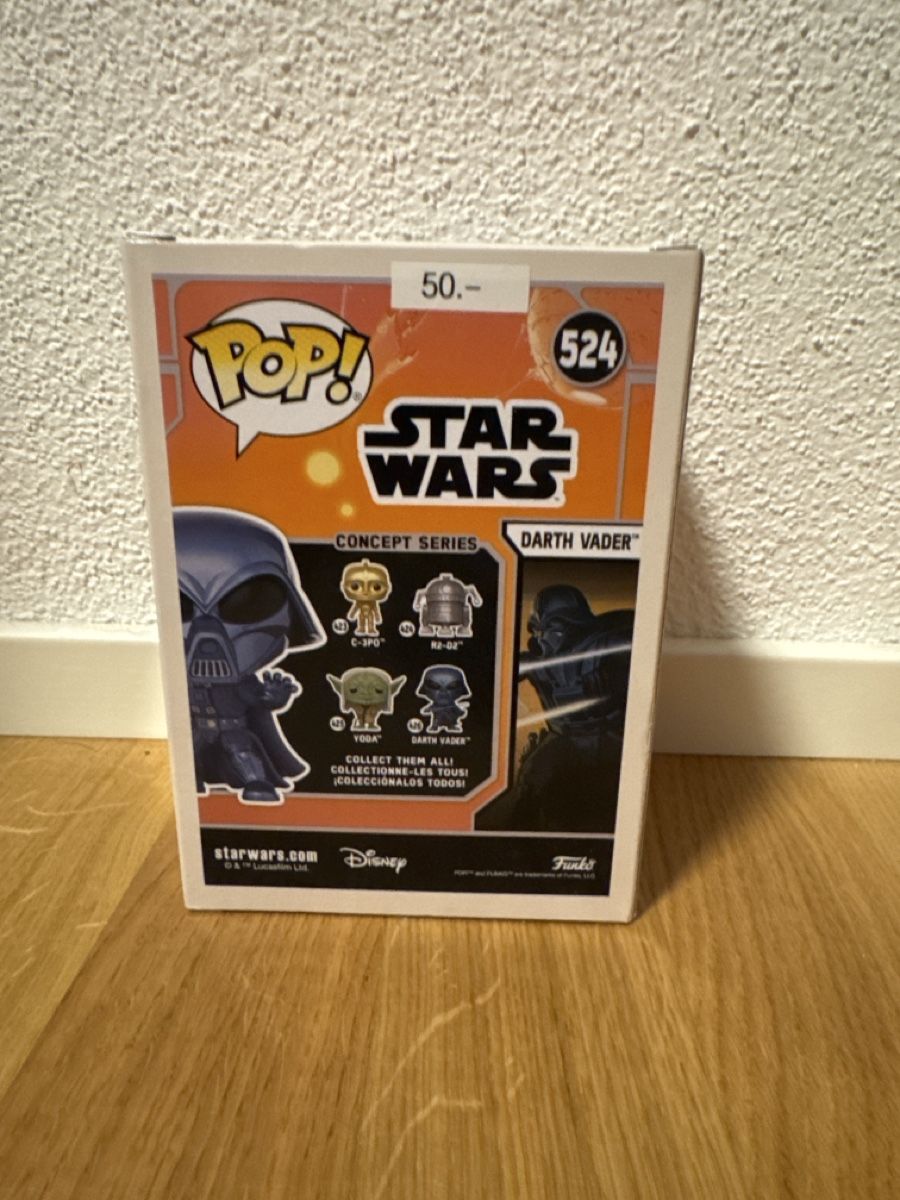 Funko Figurines: Funko Pop Star Wars Darth Vader 524  – Neuf avec emballage d'origine à Suhr par Dominick 2