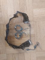 Schmuck Set mit Ohrringen, Choker und Earcuff